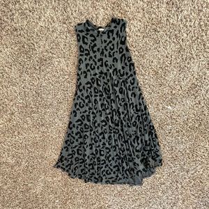 tucker and tate black/grey stretchy dress